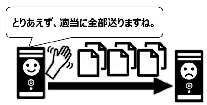 UDPのイメージ